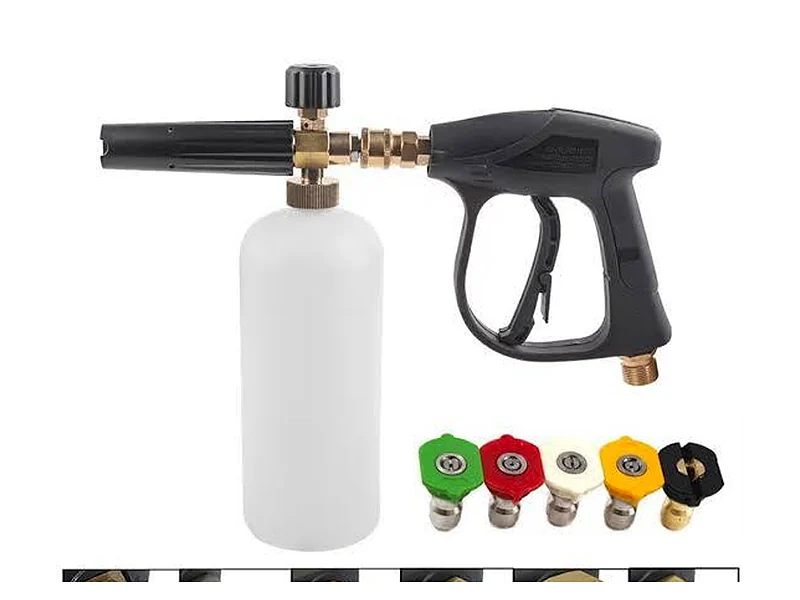 Snow-foam lances & cannons